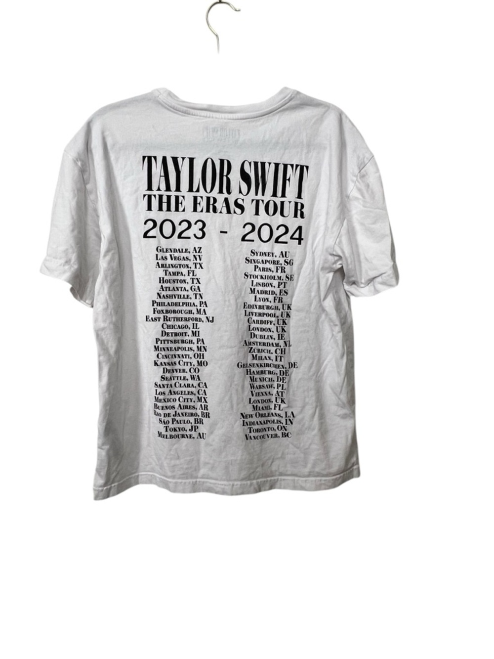 Taylor Swift Eras Tour 2023- 2024 Concert T-shirt | Unisex Medium - Picture 2 of 3